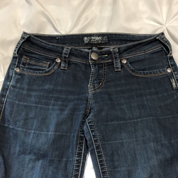 Silver Aiko Skinny Jeans - Picture 2 of 8